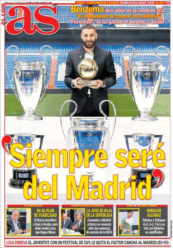 Imagen del artículo:🗞️ Las portadas: el Madrid acelera por Kane y el Barça por Messi