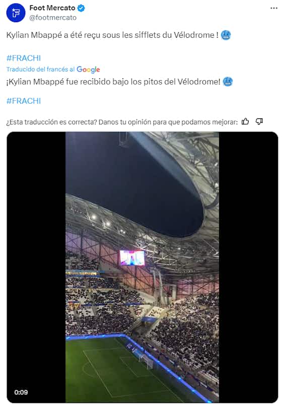 Imagen del artículo:Publico francés abuchea a Mbappé en el Francia vs. Chile