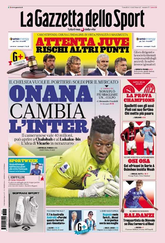 Immagine dell'articolo:Rassegna stampa Juve: prime pagine quotidiani sportivi – 31 marzo 2023