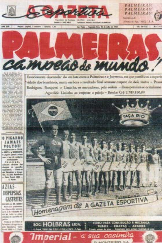 Imagem do artigo:Os 3️⃣ títulos 🏆 mais importantes da história do Palmeiras