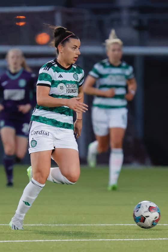 Article image:Amy Gallacher signs three year contract extension at Celtic