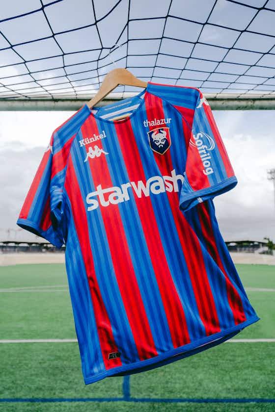 Imagem do artigo:Kappa revela novas camisas do SM Caen 2022-2023