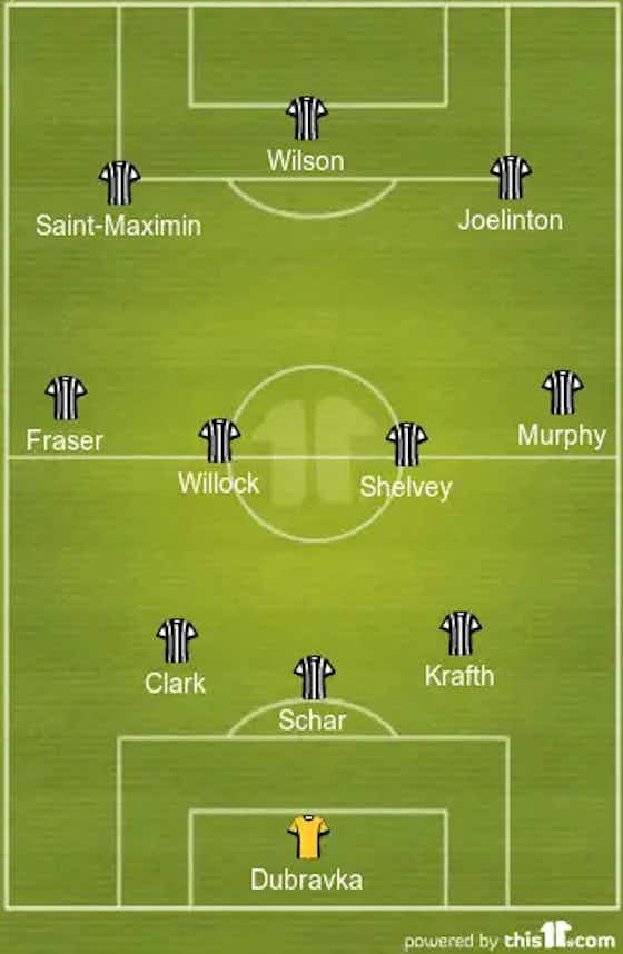 Article image:Murphy And Clark To Start | 3-4-3 Newcastle United Predicted Lineup Vs Norwich City