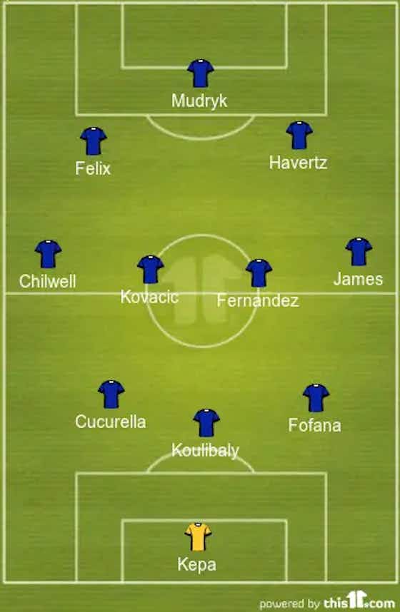 Article image:Mudryk And Cucurella To Start | 3-4-2-1 Chelsea Predicted Lineup Vs Aston Villa