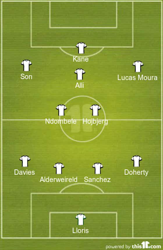 Article image:Alderweireld & Alli Set To Return | Predicted 4-2-3-1 Tottenham Hotspur Lineup Vs Southampton