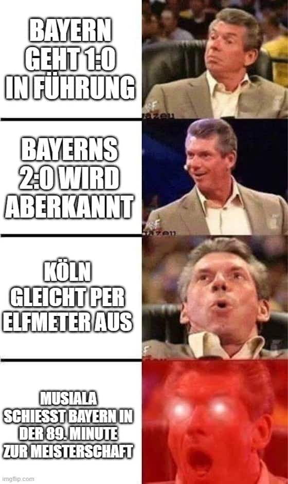 Artikelbild:😂 Meme-Mittwoch: BVB-Zug zerstört Meisterfeier, Bayern im Chaos-Modus