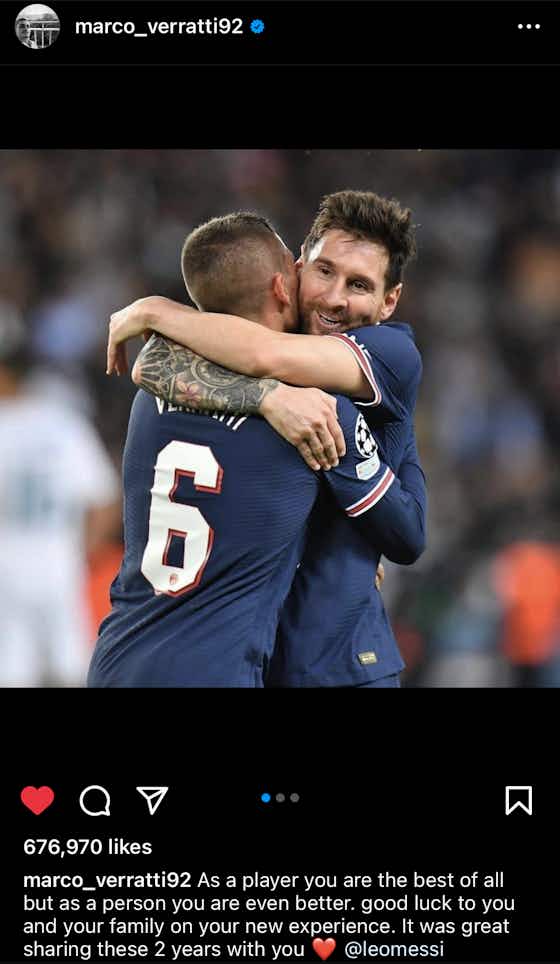 Article image:PSG Stars Send Heartfelt Goodbye Messages to Lionel Messi, Sergio Ramos (Photo)