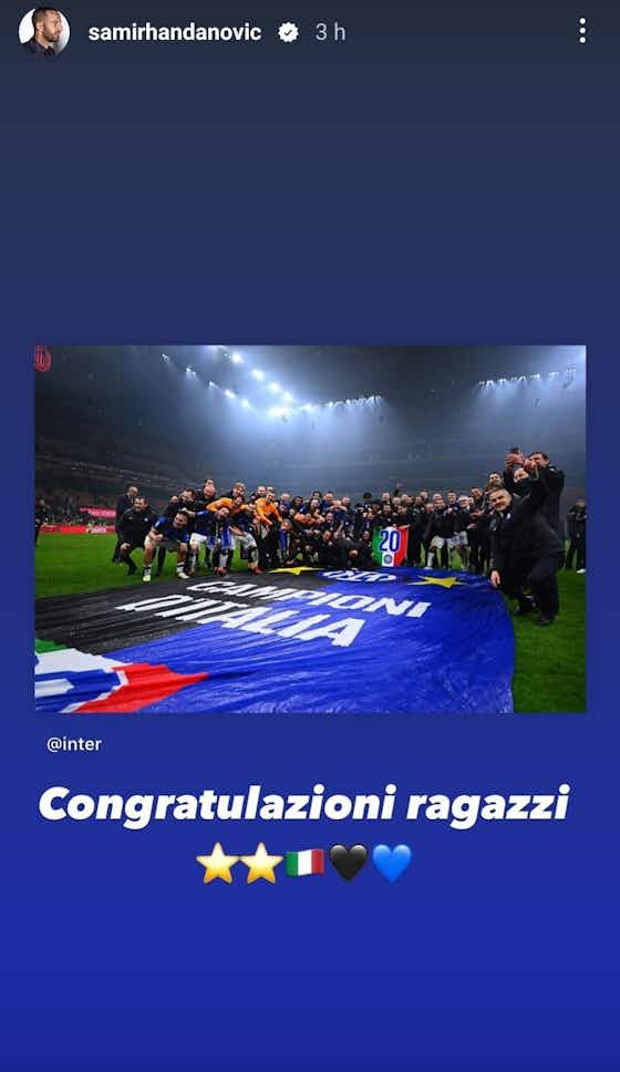 Article image:Scudetto Inter, Handanovic festeggia sui social: il bellissimo post dello sloveno – FOTO
