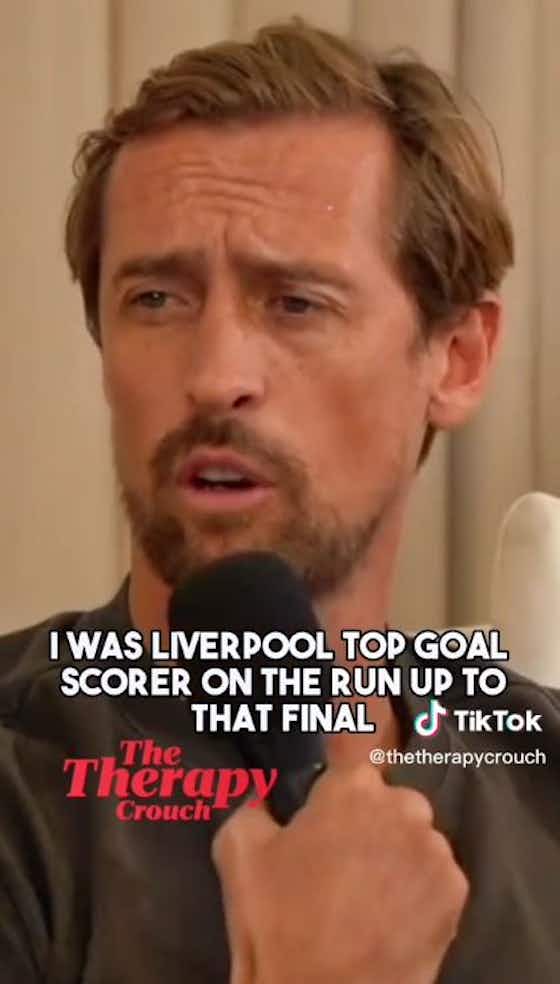 Article image:(Video) “Kaka wouldn’t have existed!” – Peter Crouch argues with wife after claiming CL final was better than birth of his kids