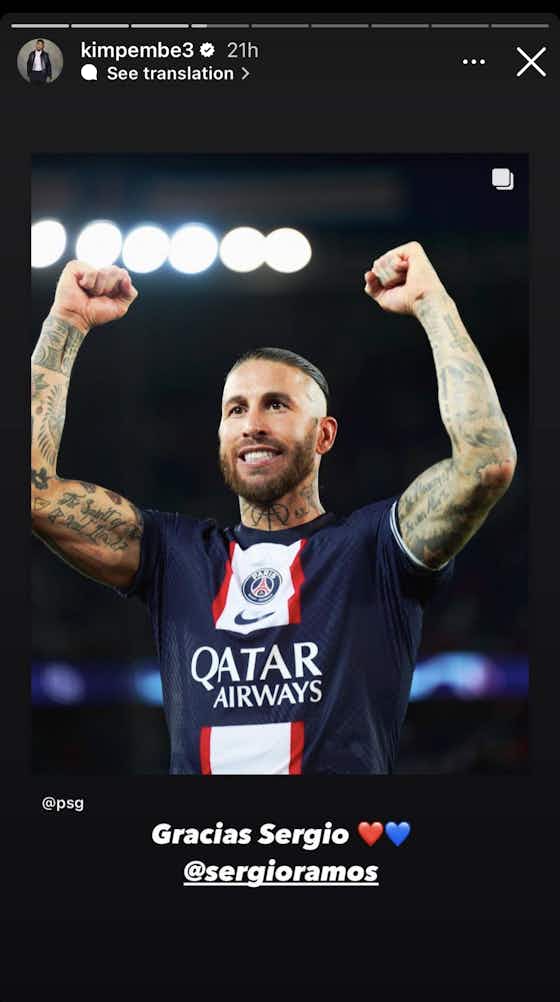 Article image:PSG Stars Send Heartfelt Goodbye Messages to Lionel Messi, Sergio Ramos (Photo)
