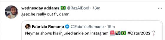 Article image:Neymar injury: New images of Brazil star’s ankle have concerned fans