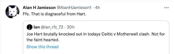 Article image:Joe Hart: Celtic goalkeeper accused of ‘faking injury’ vs Motherwell