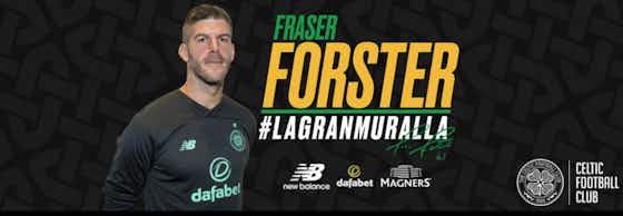 Article image:Fraser Forster rejoins Celtic on loan