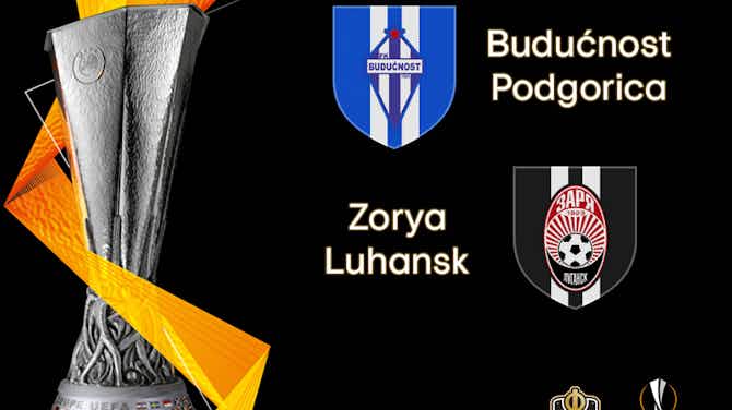 Preview image for Europa League: Budućnost host Zorya Luhansk in Podgorica