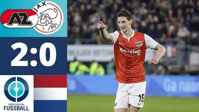 Vorschaubild für van Bommel-Doppelpack! Ajax zum 4. Mal in Folge ohne Sieg | AZ Alkmaar - Ajax Amsterdam