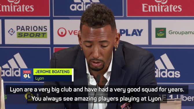 Preview image for 'Good and bad' - Lyon's Boateng battle-hardened by Messi experience