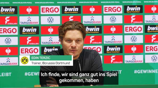 Vorschaubild für Terzic: "War das erwartet umkämpfte Pokalspiel"