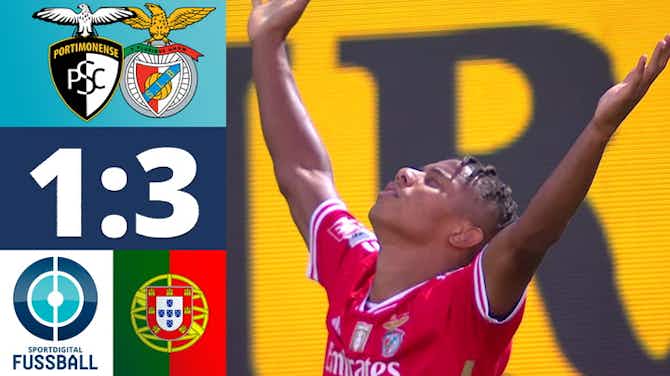 Vorschaubild für Neres & Rafa retten wackeliges Benfica | Portimonense SC - Benfica Lissabon