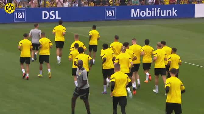 Vorschaubild für Dortmunds erstes Training der Saison 2022/23