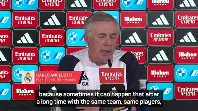 Preview image for Credit to Klopp for taking the decision to leave - Ancelotti