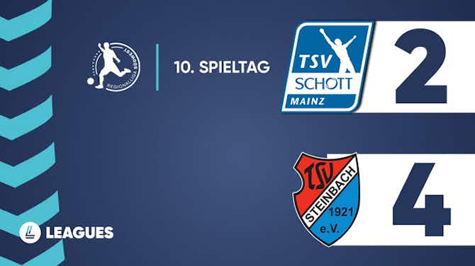Vorschaubild für Regionalliga Südwest - Schott Mainz 2:4 Steinbach Haiger