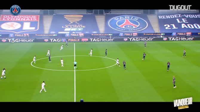 Anteprima immagine per Il PSG vince contro il Lione nella finale della Coupe de la Ligue