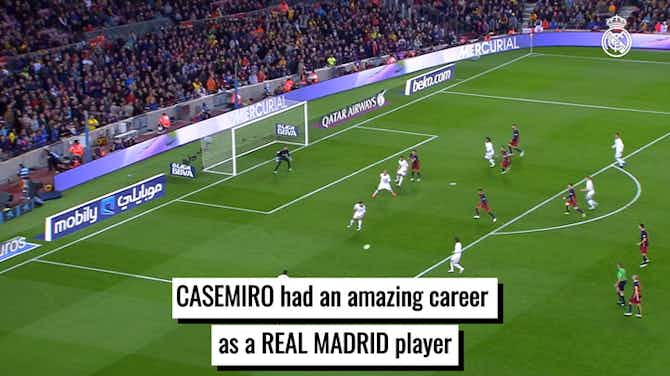 Vorschaubild für Casemiro had an amazing career as a Real Madrid player