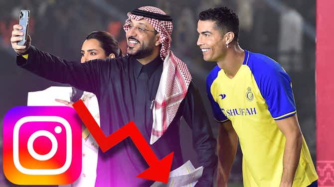 Vorschaubild für Nach Saudi-Wechsel: Ronaldo verliert 5 Mio. Follower