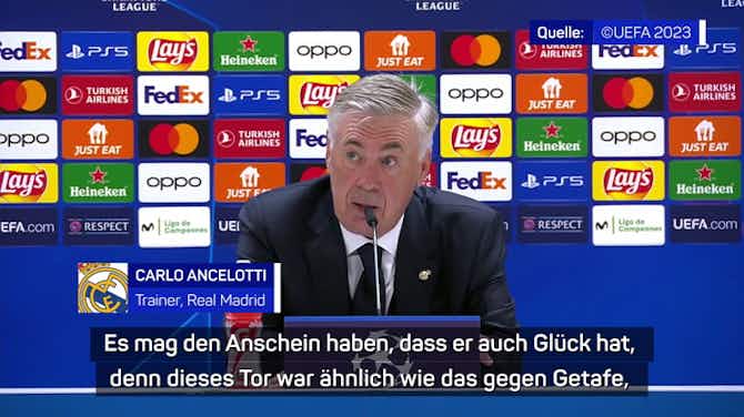Vorschaubild für Ancelotti: "Bellingham hat sehr wichtige Qualitäten" 