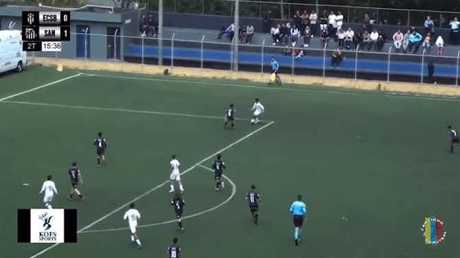 Vorschaubild für Santos U13 superb backheel goal after a magical assist
