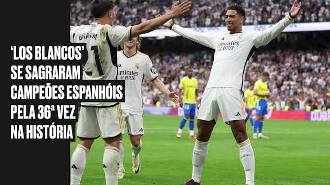 Imagen de vista previa para Real Madrid conquista seu 36º título de LaLiga