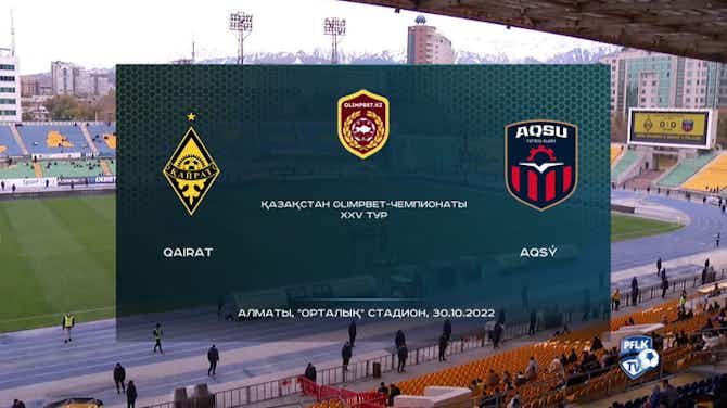 Preview image for Kazakhstan Premier League: Kairat Almaty 2-0 Aksu