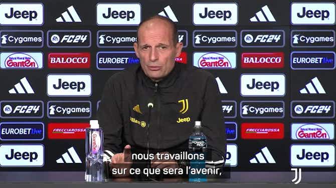 Preview image for Juventus - Allegri sur son avenir : "Faire profil bas et travailler"