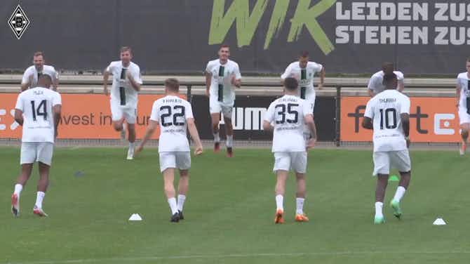 Preview image for Gladbach's first team training session of pre-season preparation