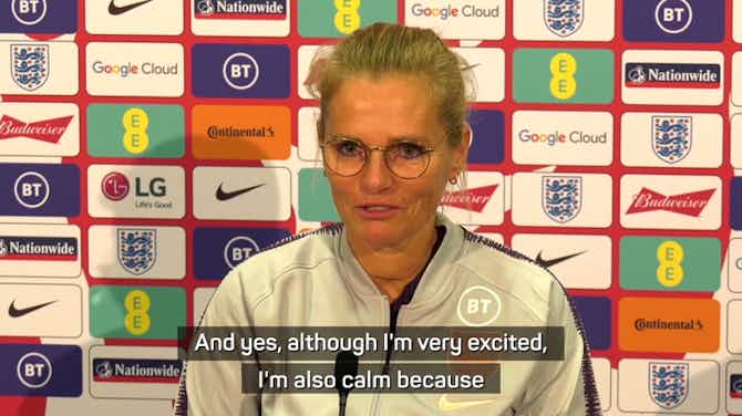 Preview image for England women's first competitive Wembley match 'special', says Wiegman