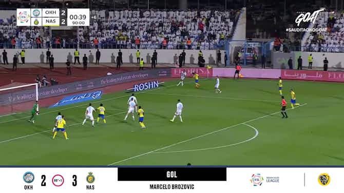 Vorschaubild für Al-Akhdoud - Al-Nassr 2 - 3 | GOL - Marcelo Brozovic