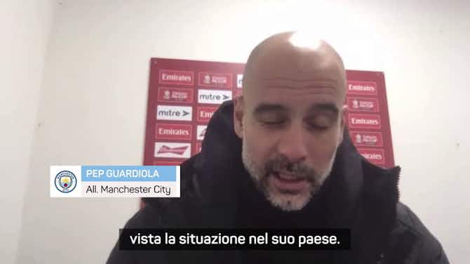 Anteprima immagine per Guardiola su Zinchenko: "Giocare gli fa bene"