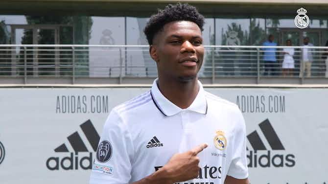 Preview image for Behind The Scenes: Aurélien Tchouaméni unveiled as a new Real Madrid