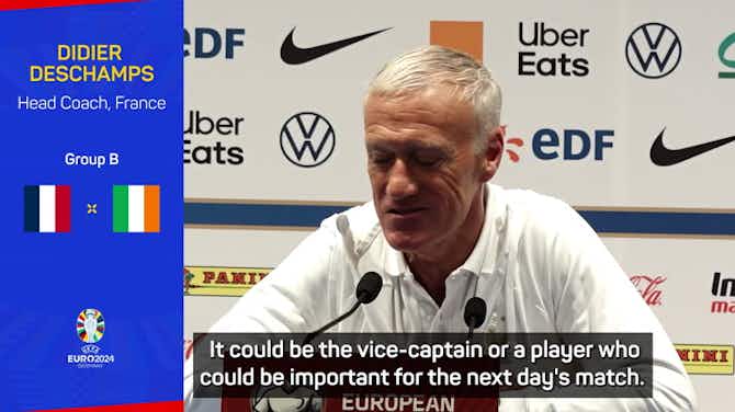 Anteprima immagine per Deschamps plays down Mbappe's absences from media obligations