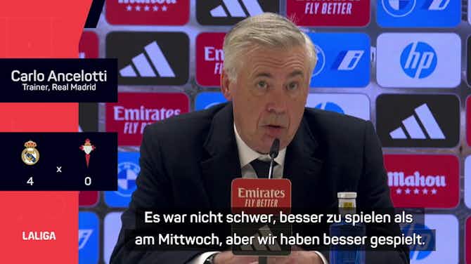 Vorschaubild für Ancelotti: "Es war nicht schwer, besser zu spielen"