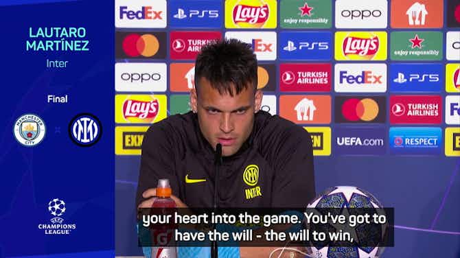 Image d'aperçu pour Lautaro says the 'will to win' is back at Inter