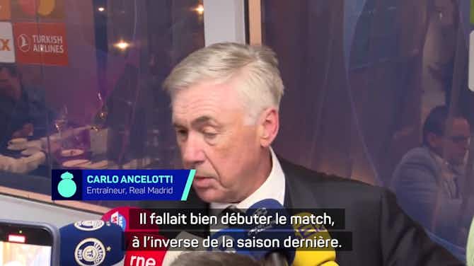 Vorschaubild für Real Madrid - Ancelotti : "C'était la seule façon de se qualifier"