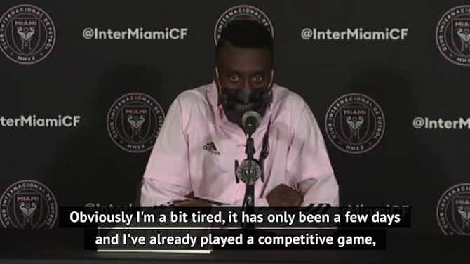 Preview image for Matuidi 'tired but happy' after first Inter Miami match