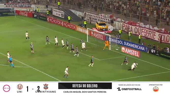 Imagem de visualização para Universitario - Corinthians 1 - 2 | DEFESA DO GOLEIRO - Carlos Miguel dos Santos Pereira