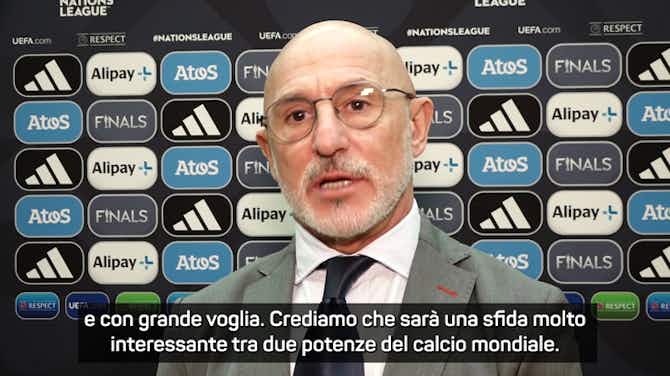 Anteprima immagine per Spagna, De la Fuente: "Con l'Italia sfida tra potenze del calcio mondiale"