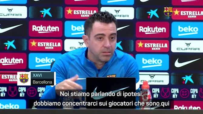 Anteprima immagine per Xavi: "Morata al Barça? Solo ipotesi..."