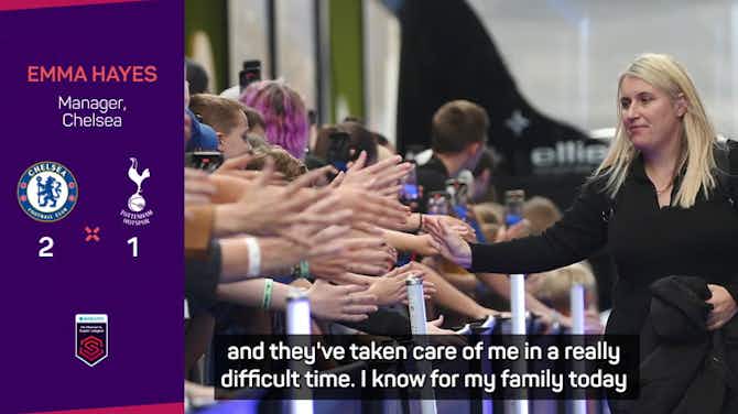 Anteprima immagine per Hayes thanks Chelsea players for support after death of her father