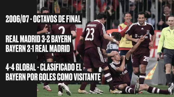 Imagem de visualização para Bayern-Real Madrid: las anteriores cinco eliminatorias