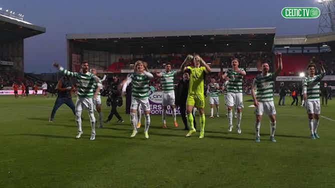 Preview image for Pitchside: Celtic clinch league title with draw at Dundee United