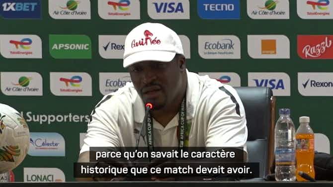Image d'aperçu pour Guinée - Diawara : ''On savait le caractère historique de ce match''